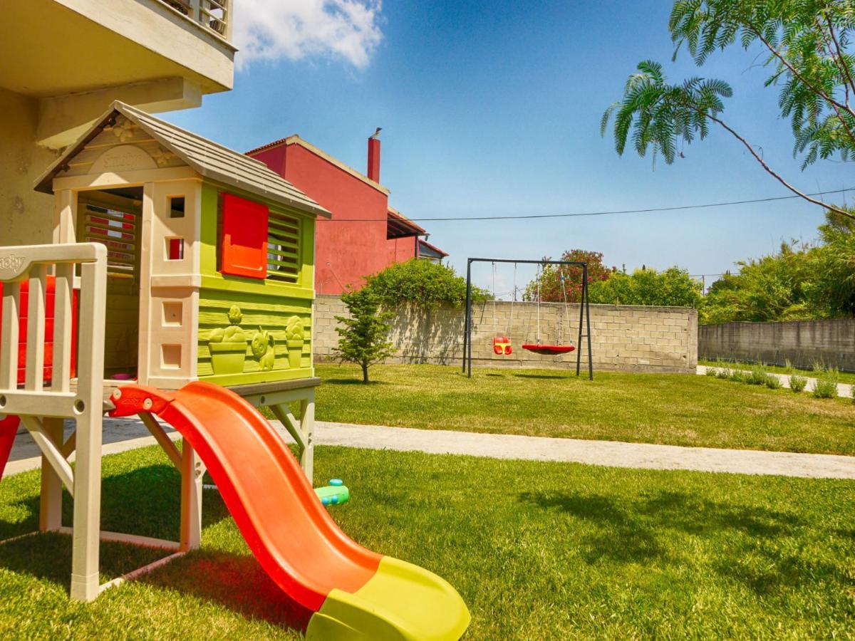 Cozy Family Friendly Apartment With Large Garden Close To Beaches - Dirella Kynopiástai 外观 照片